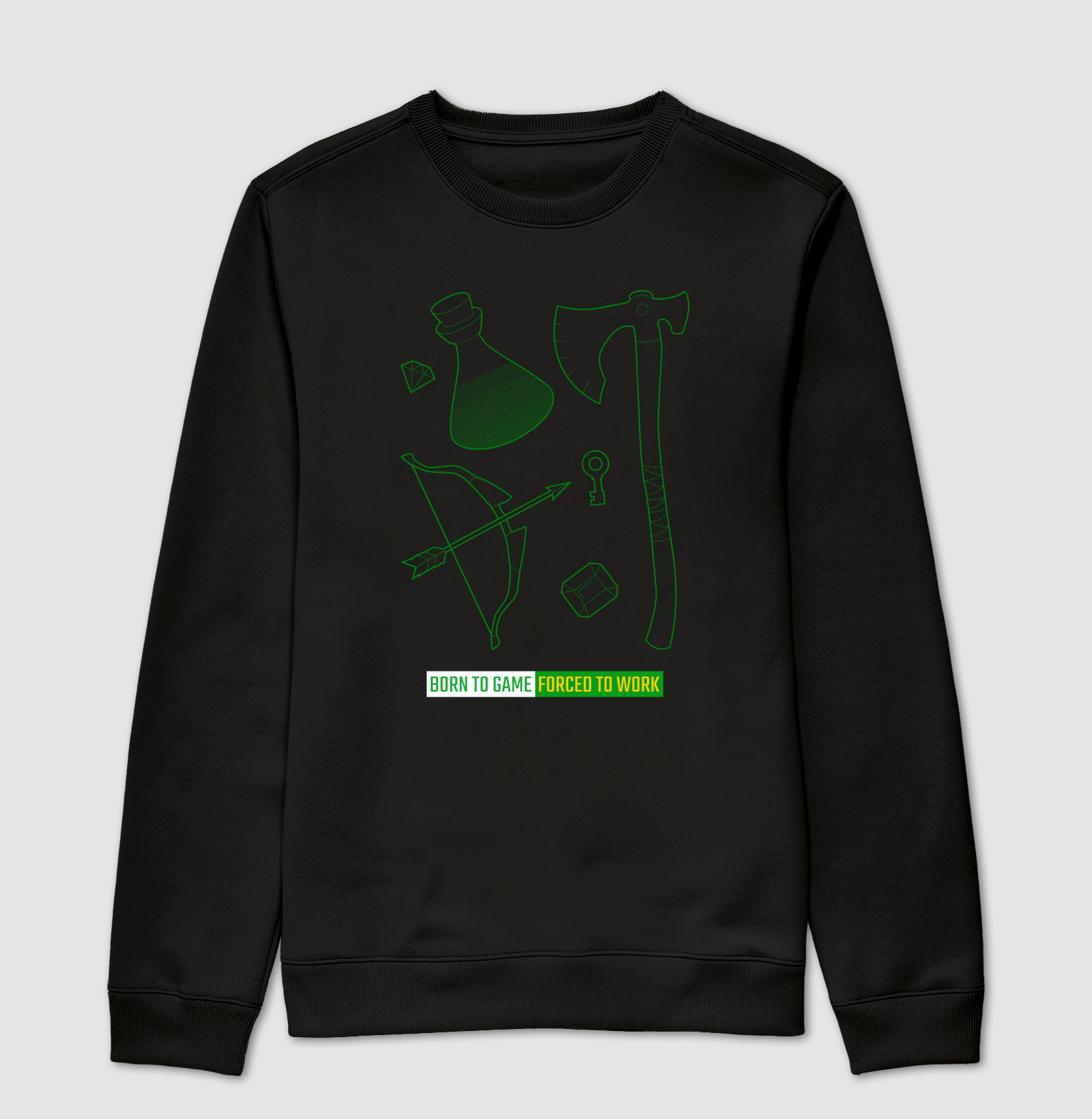 Born To Game - Forced To Work