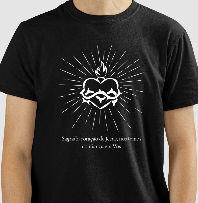 Camiseta Sagrado coração de Jesus