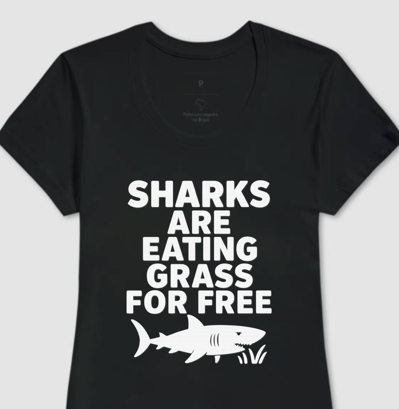Camiseta | Rafayel "Sharks are eating grass for free" | Love and Deepspace