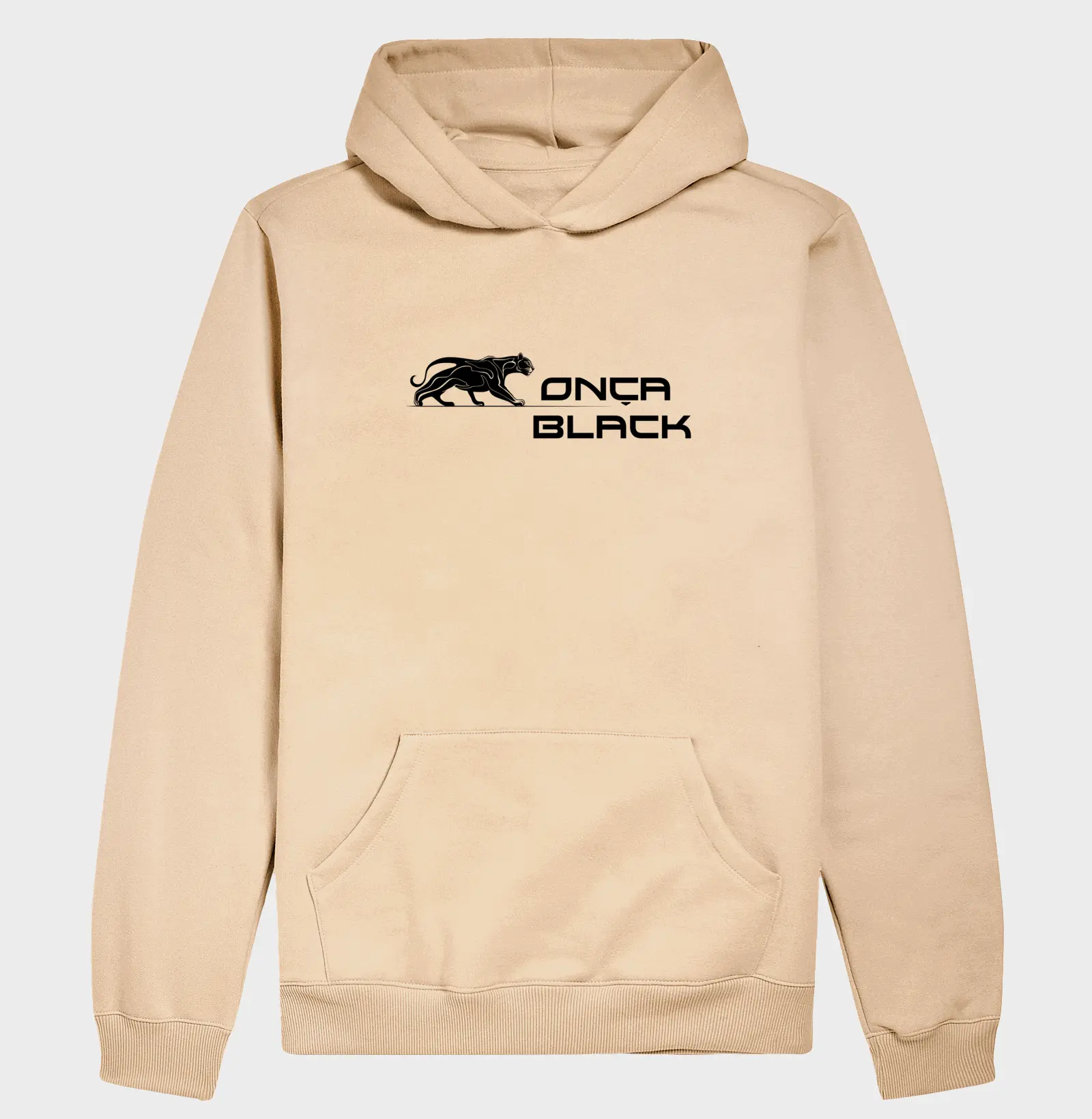 Hoodie Moletom - Onça Black