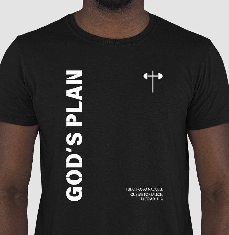 GOD'S PLAN - 100% ALGODÃO