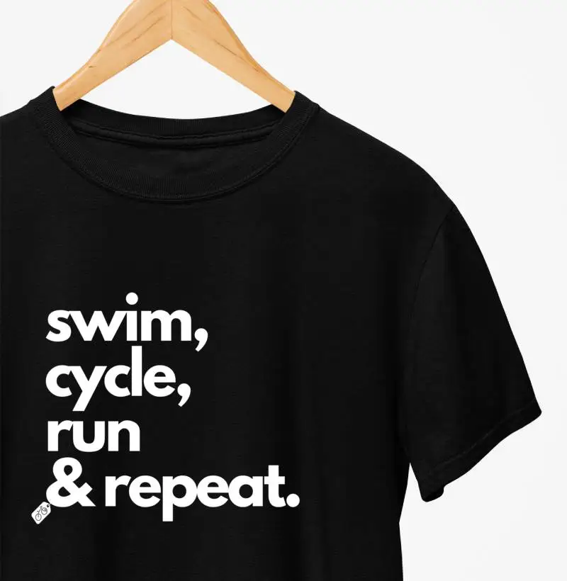 Swim, Cycle, Run & Repeat - Cores diversas
