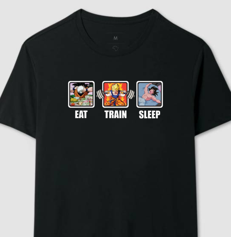 Eat, train, sleep
