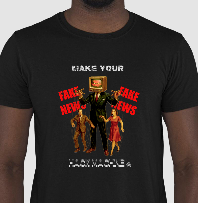 Camiseta Ctrl+Narrative™ Puppet Show | Hack Machine™