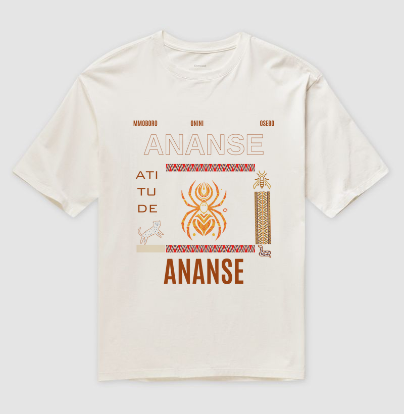 Camisa Oversized Essência Ananse