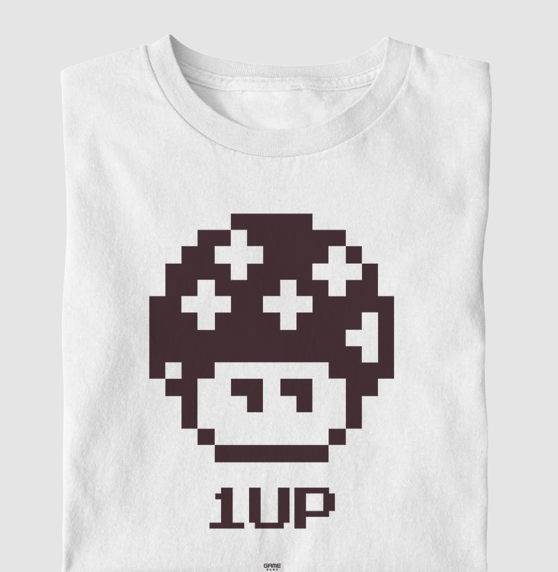Cogumelo 1UP Retrô