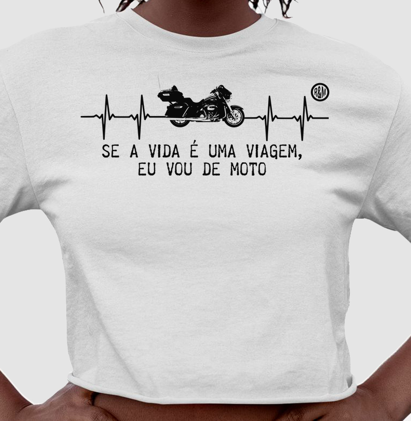 A vida é uma viagem de moto
