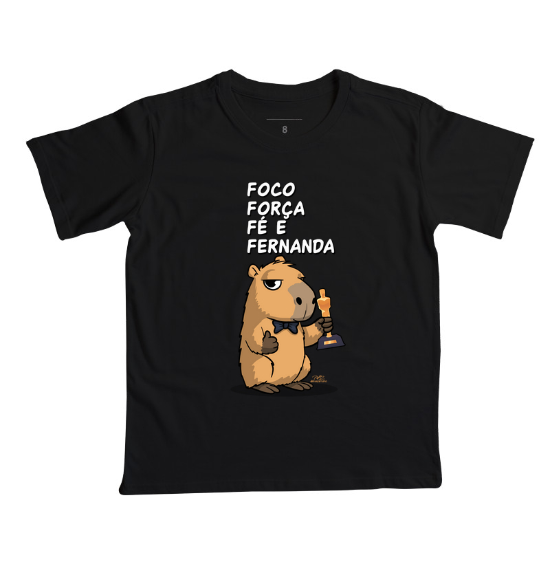 Camiseta Capivara Fernanda