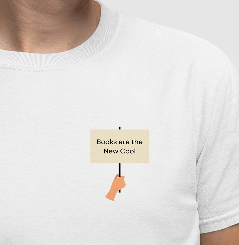Camiseta | Books are the new cool