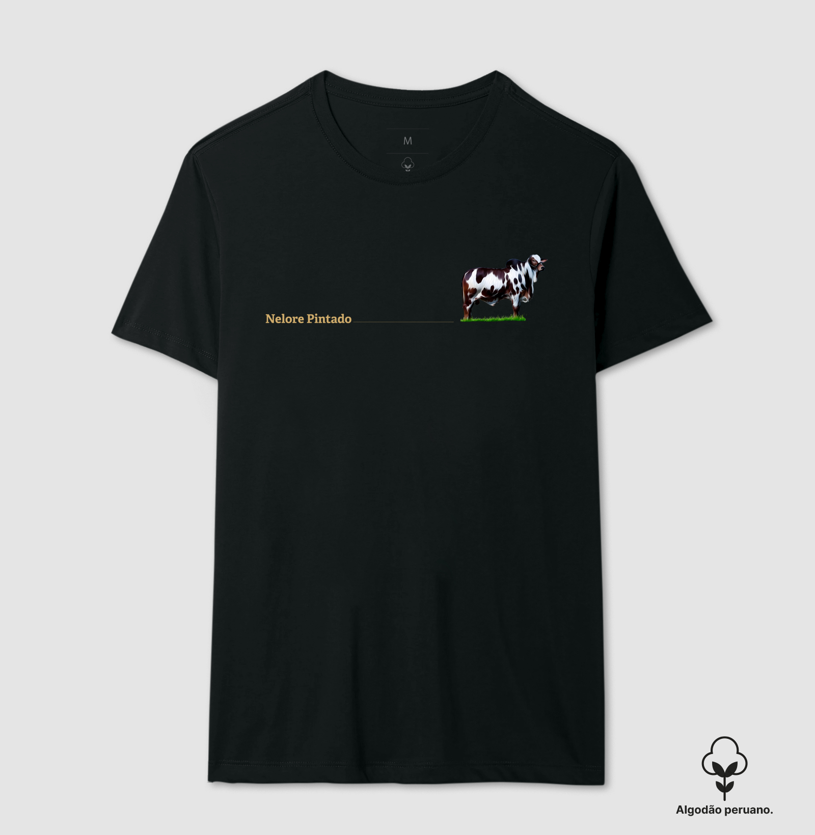 Camiseta Nelore Pintado - bolso
