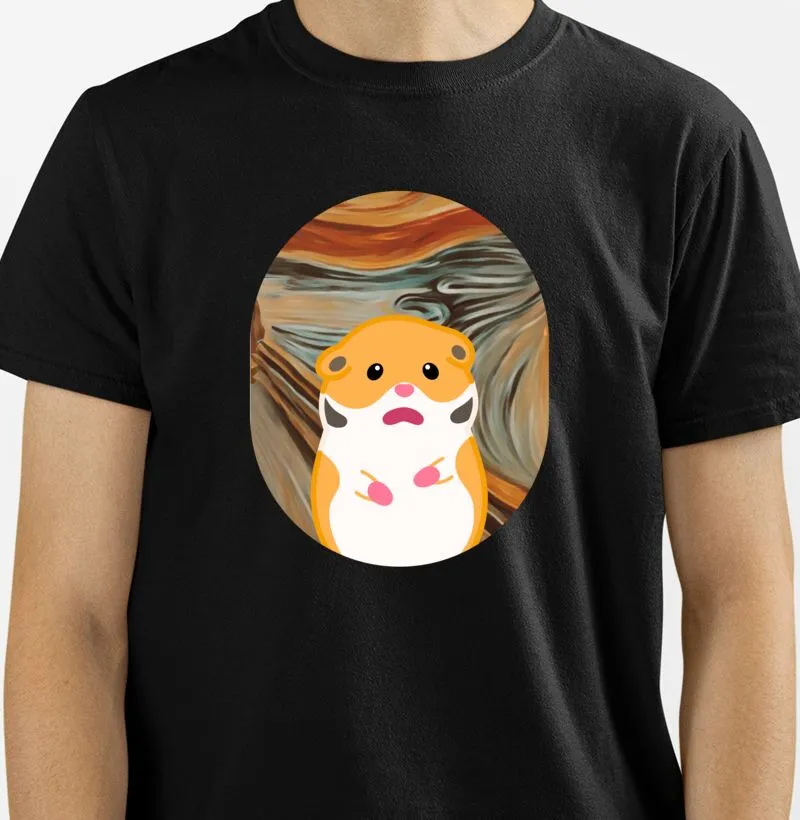 Hamster assustado 2 - Camiseta