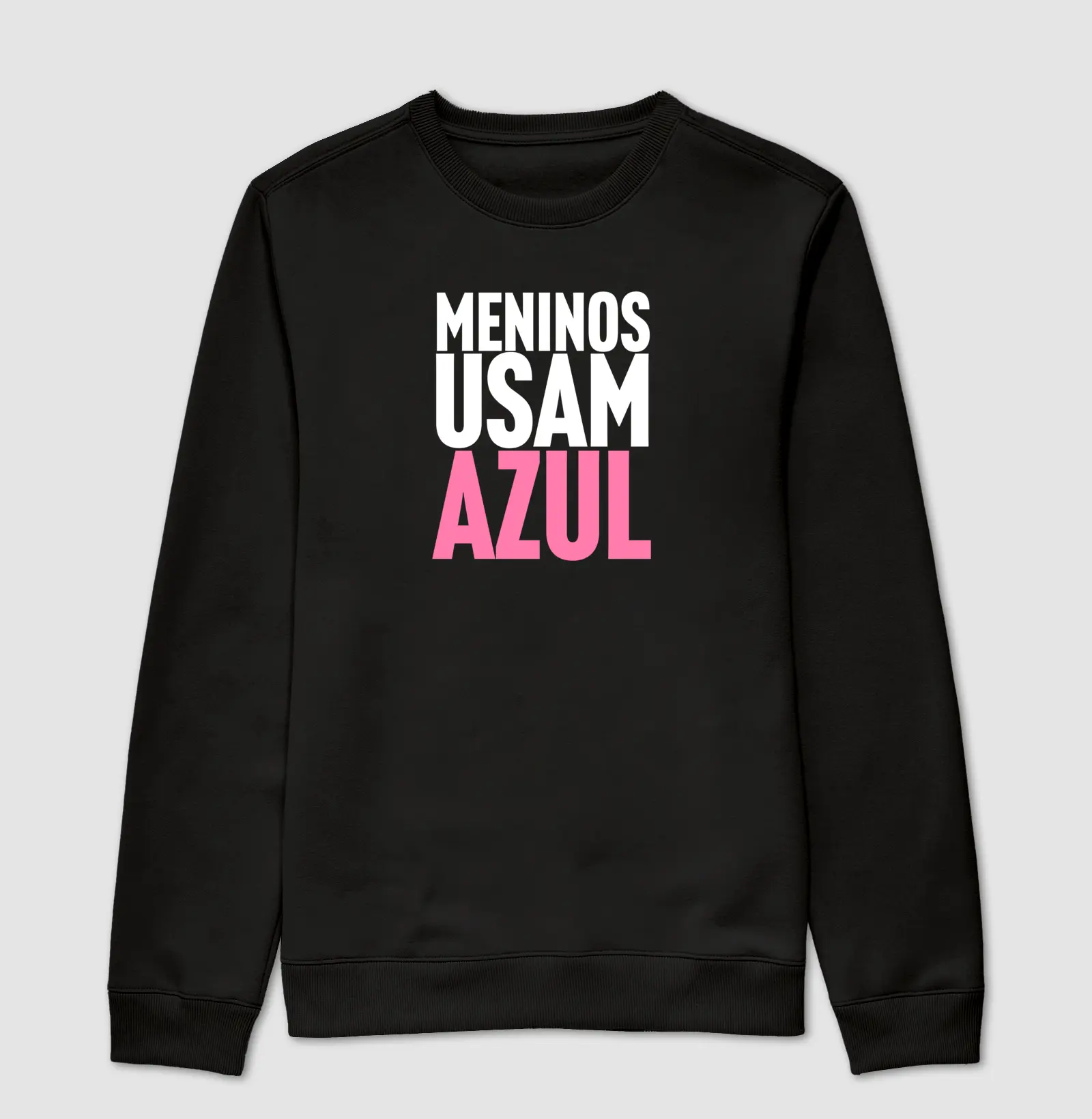 Meninos usam azul