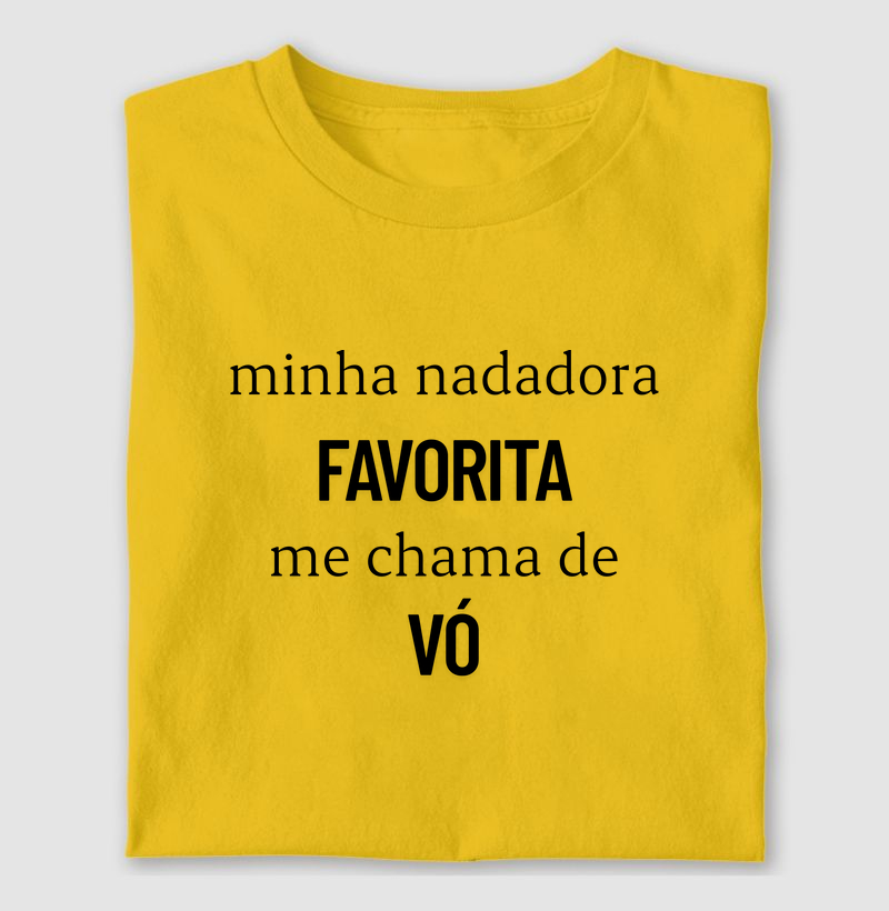 Minha nadadora favorita me chama de vó