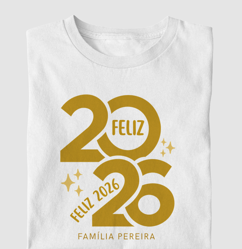 Camiseta Feliz 2026
