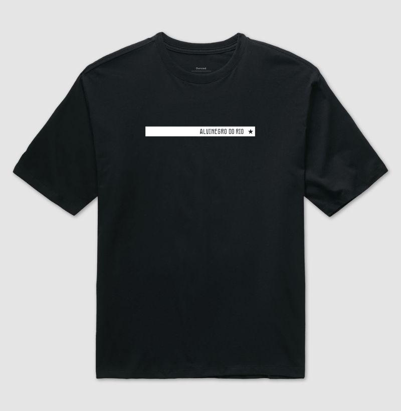 Camiseta Oversized Alvinegro do Rio 