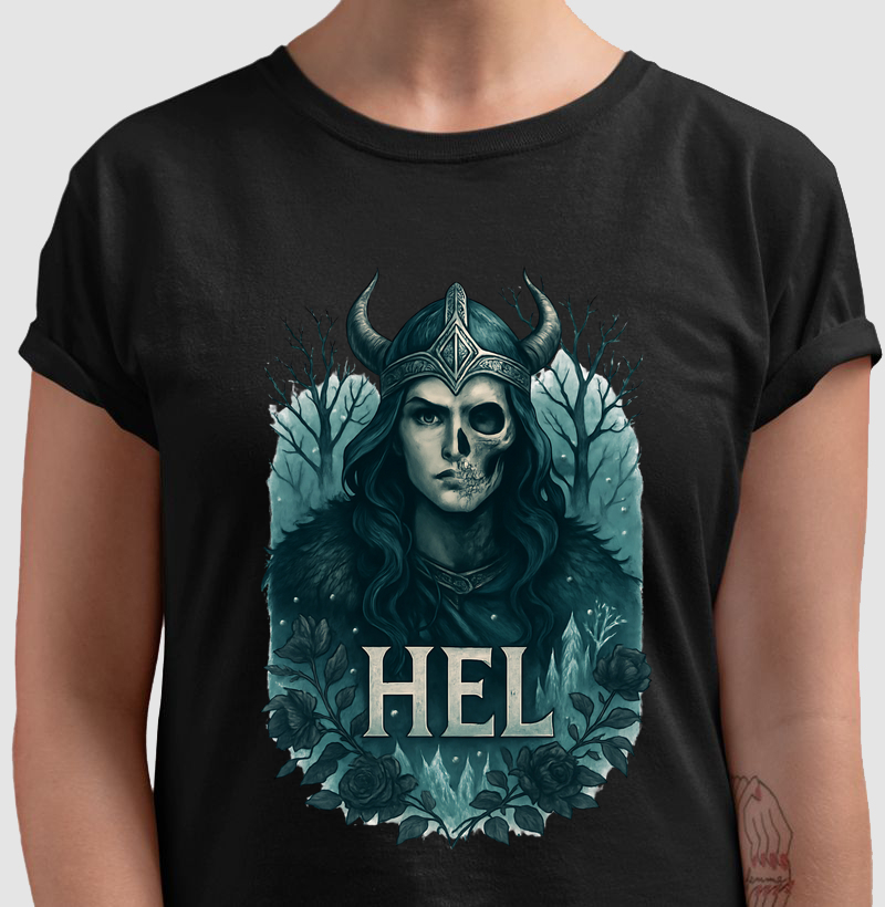 Camiseta Deusas - Hel