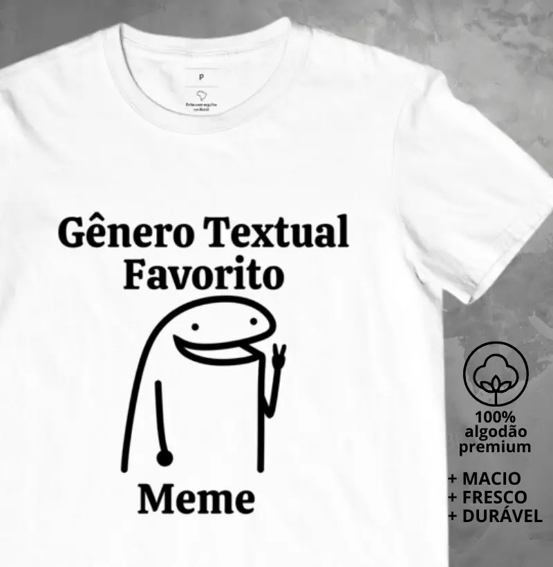 Camiseta Gênero Textual Favorito