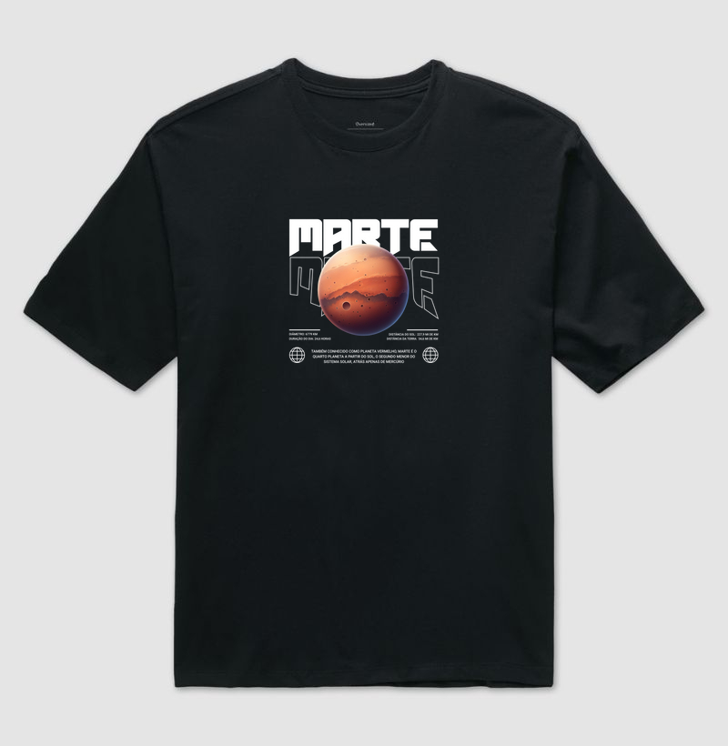 Marte - Camiseta Oversized