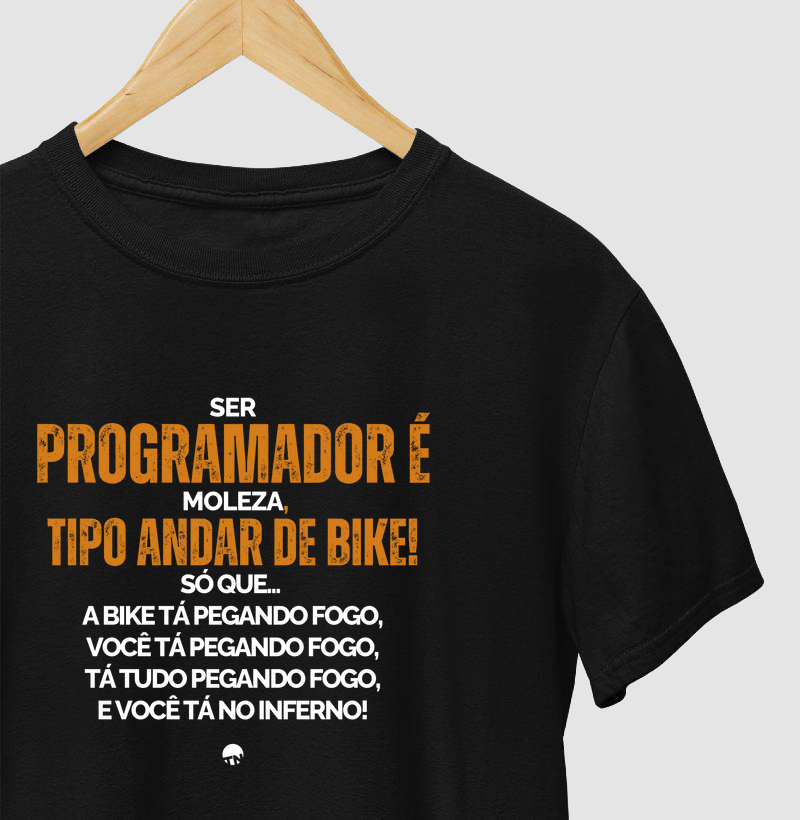 Camiseta Ser Programador é Fácil