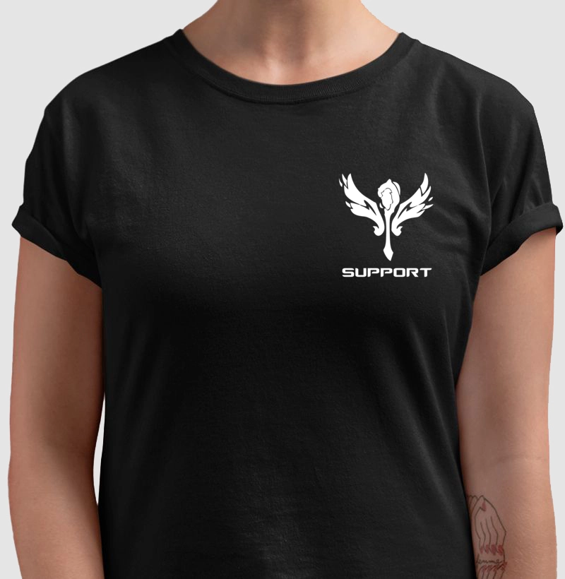 Camiseta Gamer Suporte