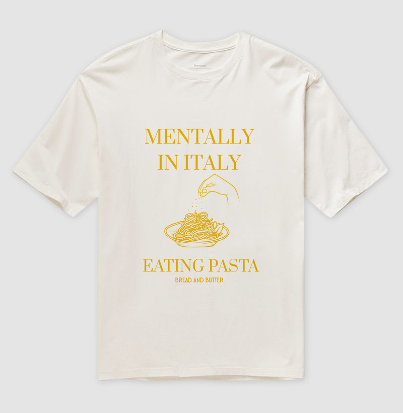 Camiseta Mentally in Italy 