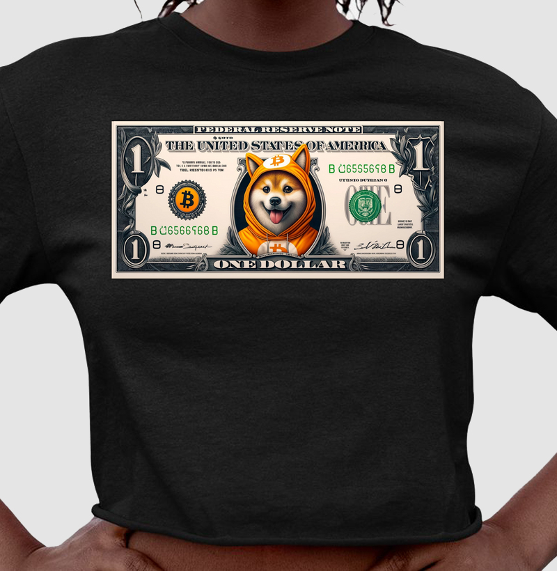 Cropped Dog 1 Dólar