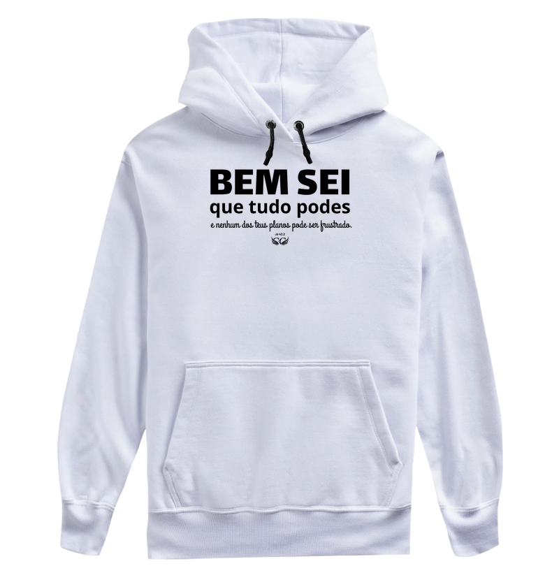 Camiseta 100% Algodão Bem sei que tudo podes. Jó 42.2