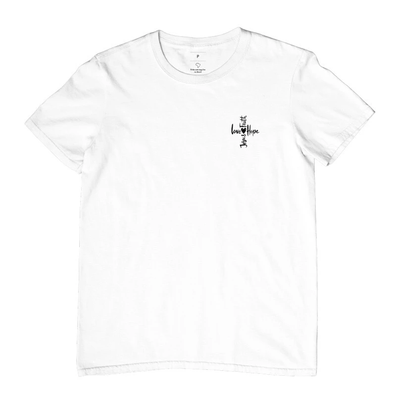 Camiseta Love | Faith | Hope | Jesus