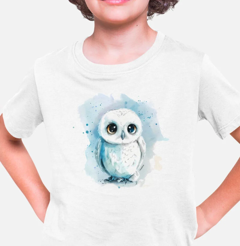 Camiseta Coruja-das-Neves