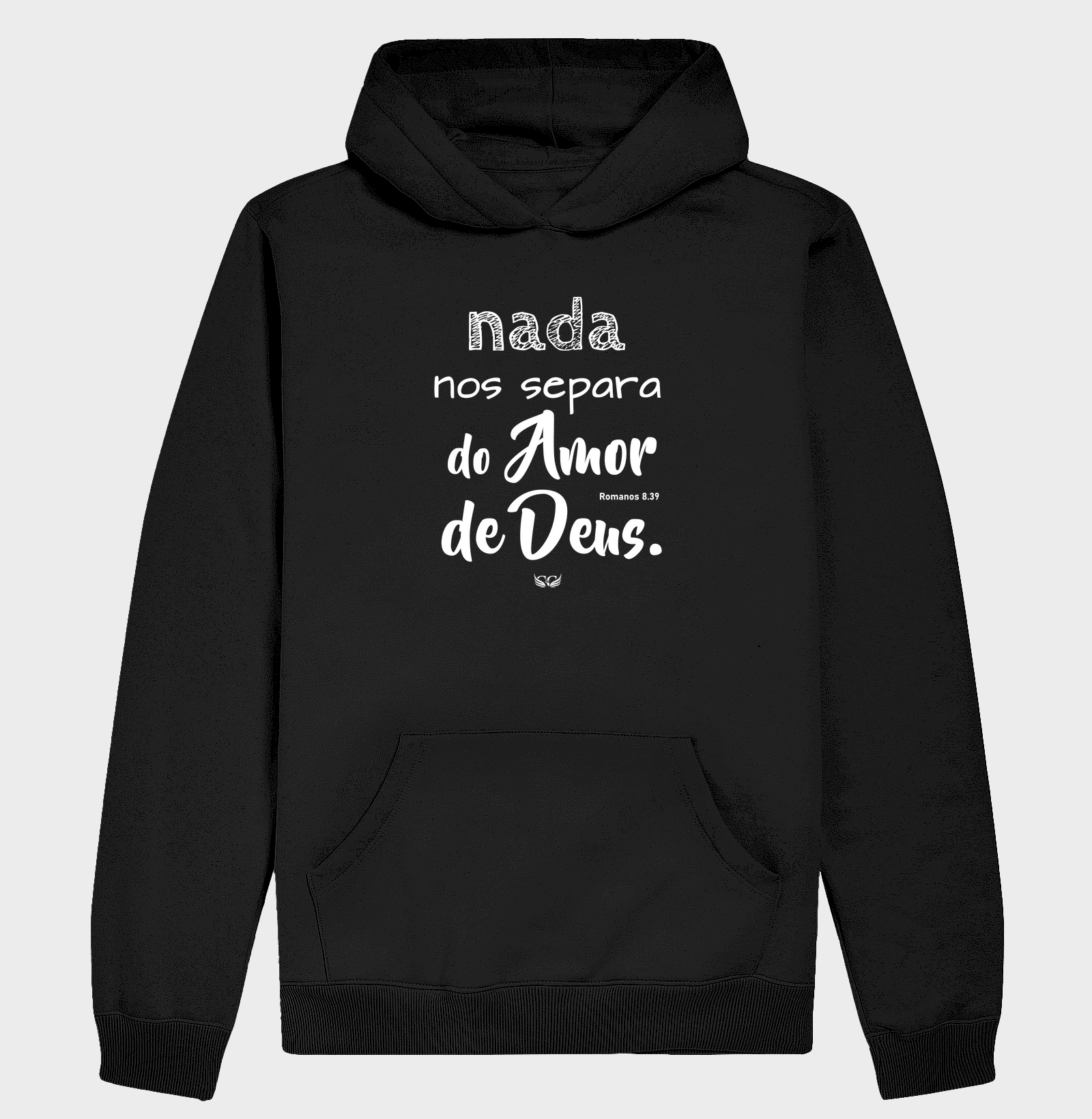 Camiseta Personalizada Nada nos separa do Amor de Deus Rm 8.39