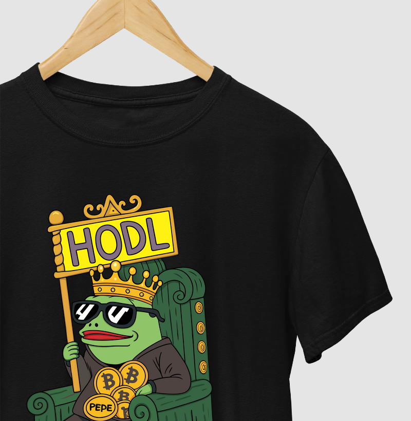 HODL É Pra Poucos. Estilo, Pra Quem Tem Essa Camiseta.