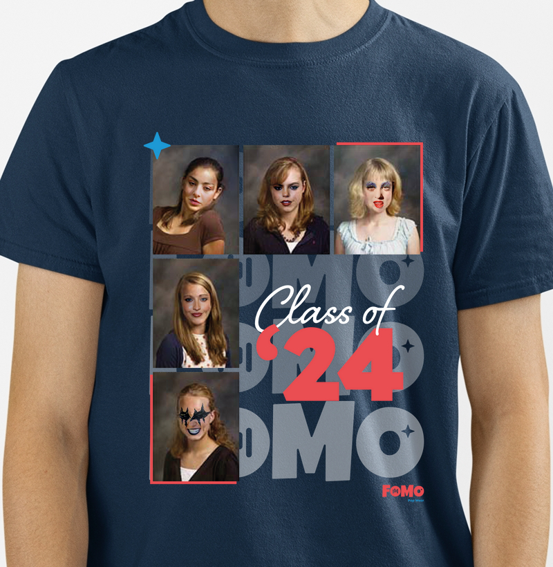 Class of '24 - Azul/Verde/Rosa