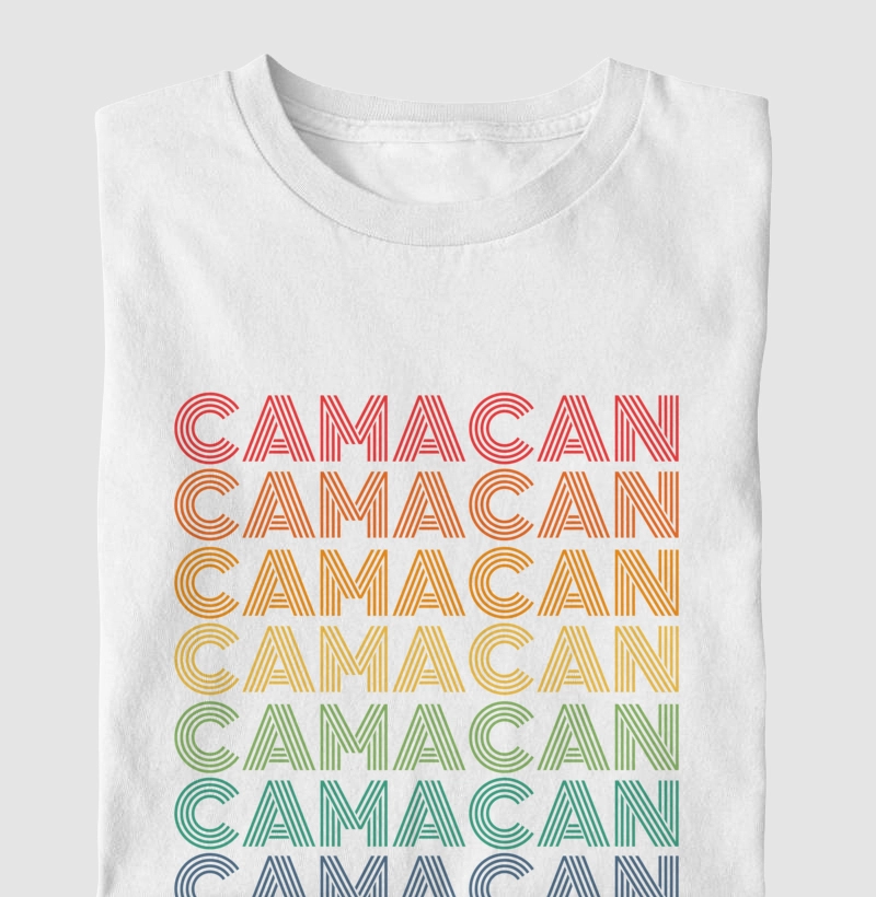 Camacan Letreiro Retrô