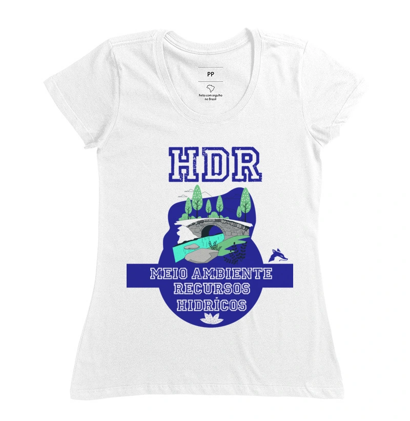 Camiseta Tshirt Meio Ambiente Recursos Hídricos 0127