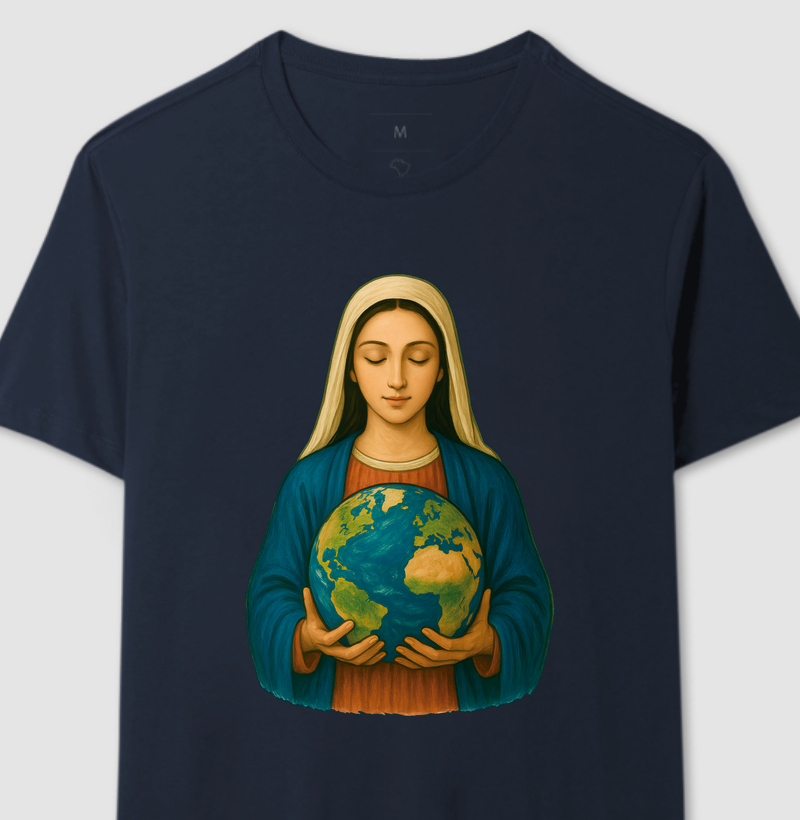 Maria com Planeta