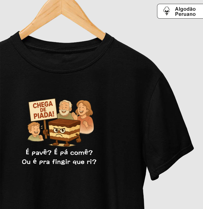 É pavê? É pá comê? Ou é pra fingir que ri?