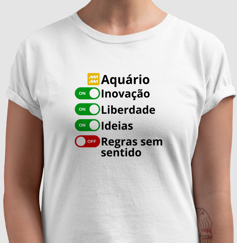 Camiseta Aquário Vision