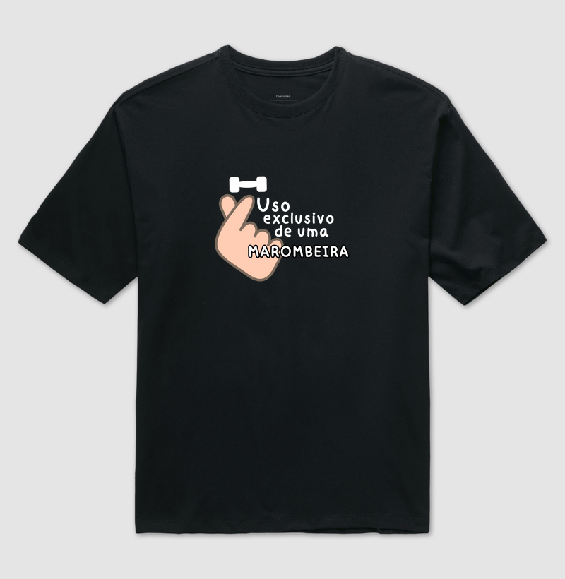 Uso exclusivo de uma marombeira