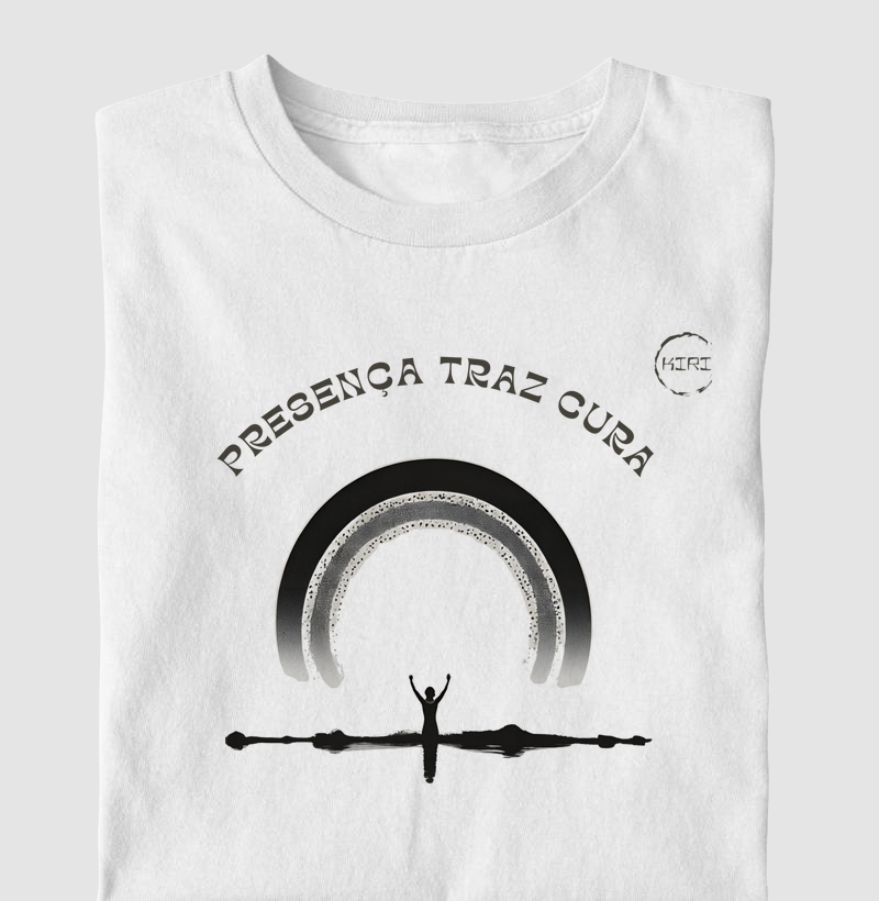 Camiseta KIRI - Presença traz Cura - Min