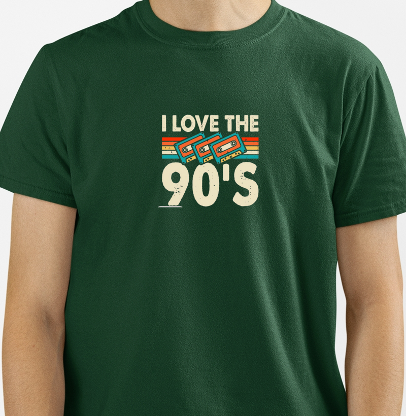 Camiseta I Love The Old 90