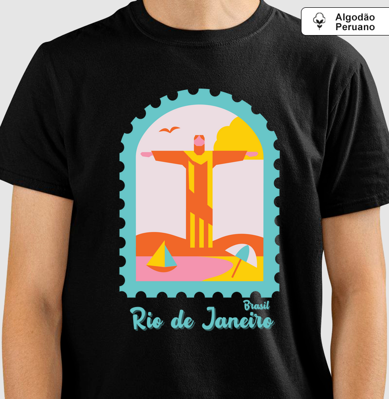 Camiseta Algodão Peruano "Do Rio"
