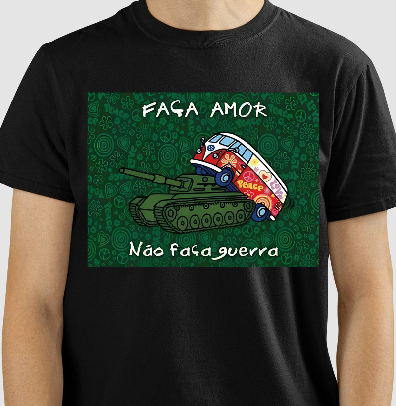 Camiseta Faça Amor