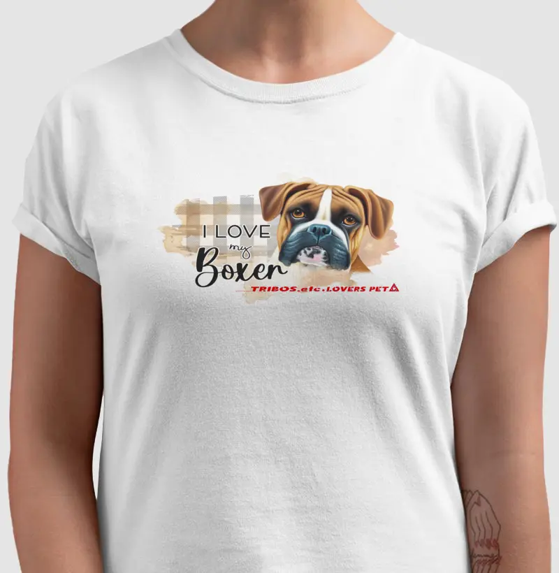 CAMISETA RESERVA.INK MASCULINA E FEMININA TRIBOS.etc PET DOG BOXER