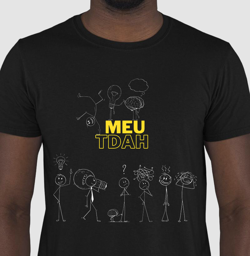 Camiseta-Meu TDAH