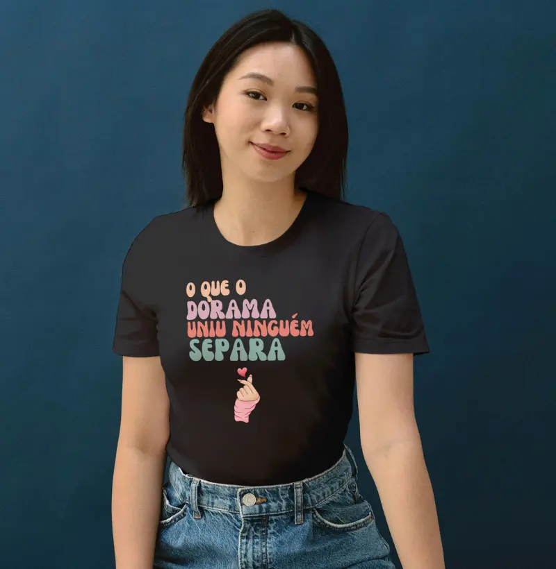 Camiseta "O que o Dorama uniu ninguém separa"