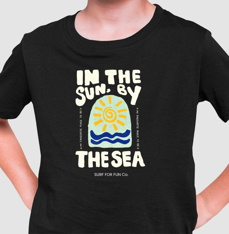Camiseta In the Sun, By the Sea - Surf For Fun Wear