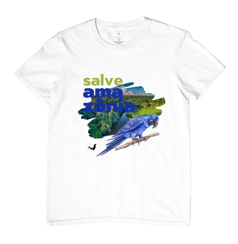 Camiseta Salve Amazônia