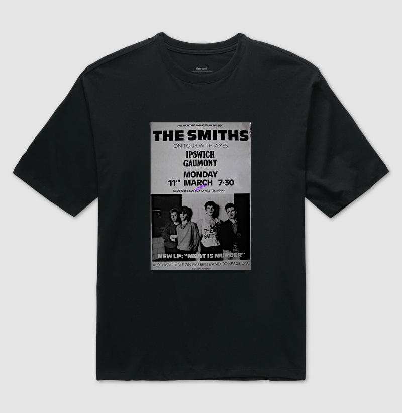 Cartaz - The Smiths  Ipswich Gaumont 1985