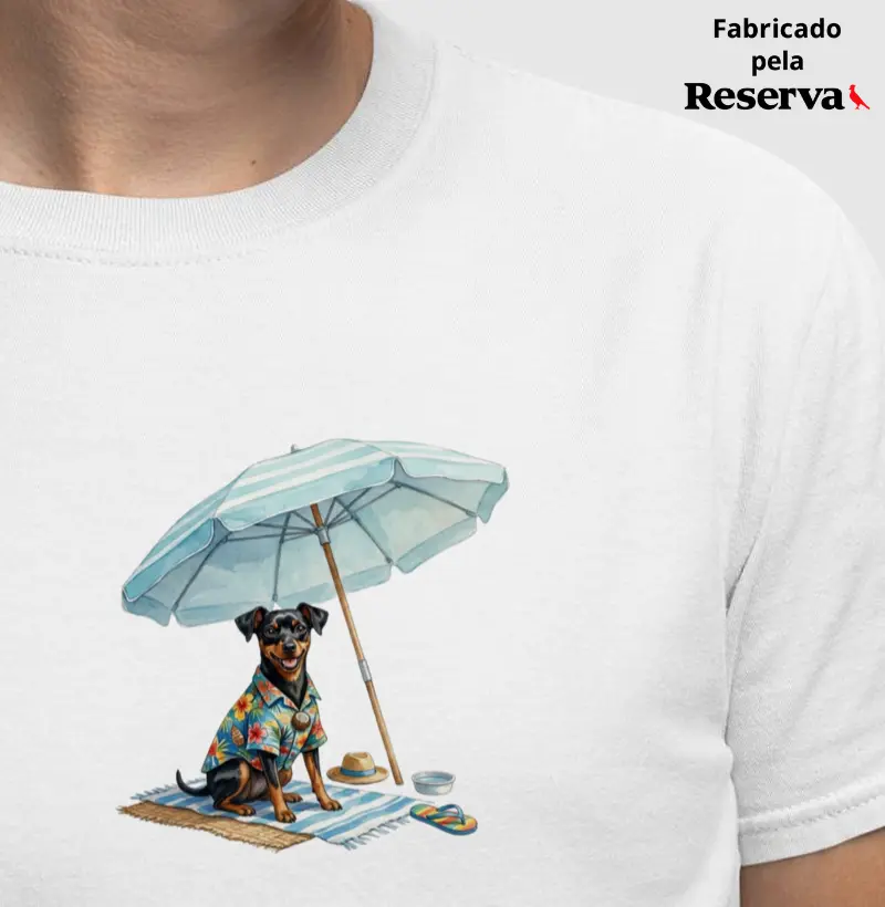 Pinscher Preto - Férias