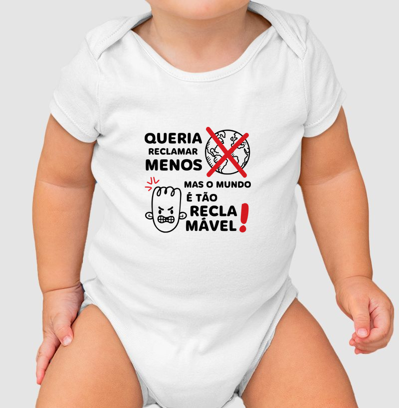 Queria reclamar menos, mas o mundo é tão reclamável!